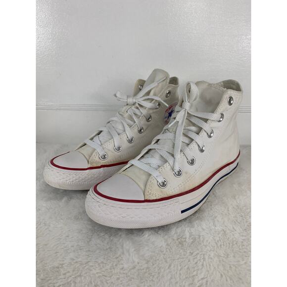 Converse CT All Star Hi Sneakers M7650 White Women’s Size 8 - Picture 1 of 8